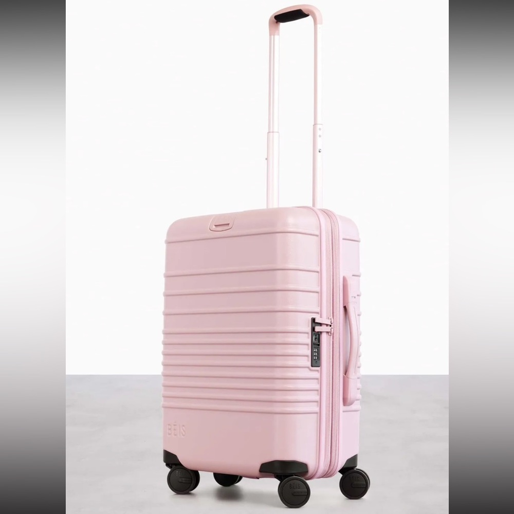 21 inch Beis Carry On Luggage NWT